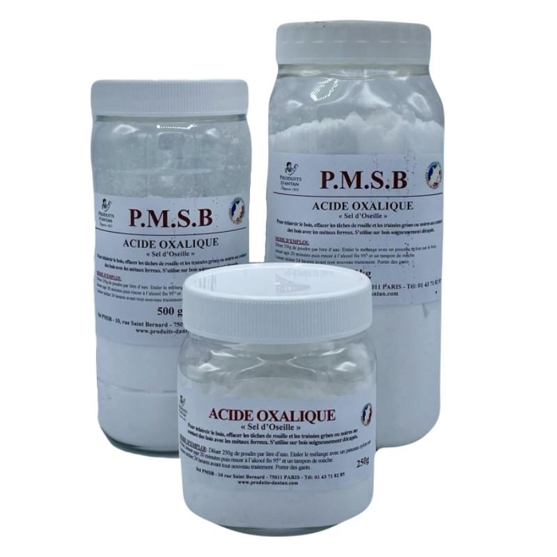ACIDE OXALIQUE "SEL D'OSEILLE"