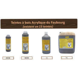TEINTE A BOIS ACRYLIQUE