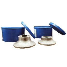 MEULE DIAMANTEE PROFIL 1/2 CERCLE D40MM V40