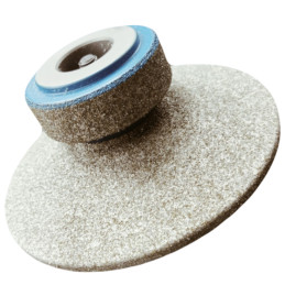 MEULE DIAMANTEE PROFIL 1/2 CERCLE D40MM V40