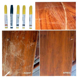 FEUTRE DE RETOUCHE BOIS